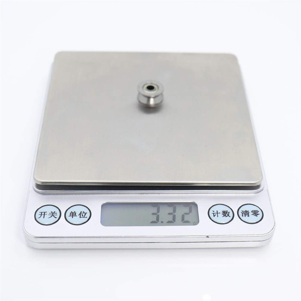 High Carbon Steel V624ZZ 20Pcs V Groove Sealed Ball Bearing 624VV Guide Track Roller Bearing V624 Embroidery Machine Bearing
