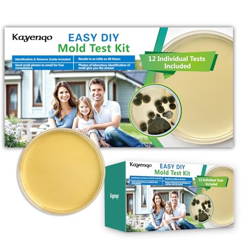 Mold Test Kit for Home - 12 Simple Detection Tests,Test HVAC System,Home Surfaces,& Indoor Air Quality Testing Kits,DIY Mold Detector at Home,Includes Detailed Mold Identification Guide,air Tester - Image 7