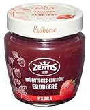 Zentis Frühstücks-Konfitüre Erdbeere 230 g – fruchtige Erdbeerkonfitüre mit ausgewogener...