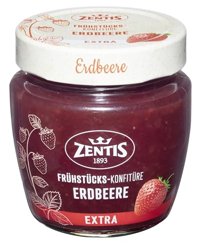 Zentis Frühstücks-Konfitüre Erdbeere Brotaufstrich 230g