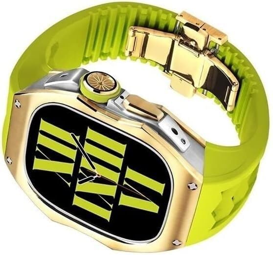 Bracelet anti-irritation pour Apple Watch Ultra 49 mm boîtier caoutchouc antichoc