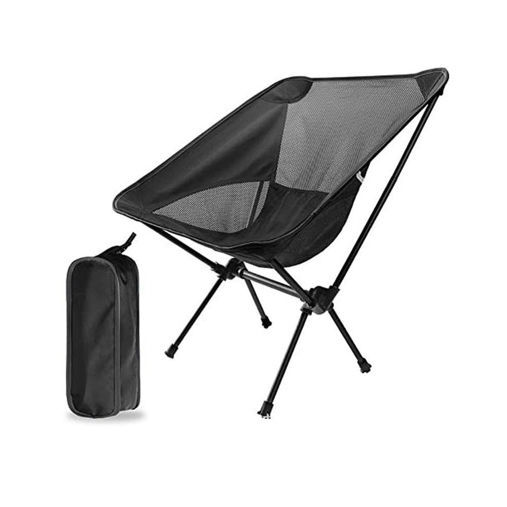 YWHWLX Folding Camping Chair Outdoor Chairs Portable Chairs for Outdoor Picnic(Black)