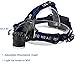 Military Grade 3000 Lumen 3 Modes Tactical Headlight with AAA Batteries Waterproof LED Headlamp Hands-Free Light,2-Pack