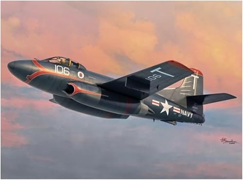 Sword F3D-2 Skyknight sobre Corea (kit modelo 172)