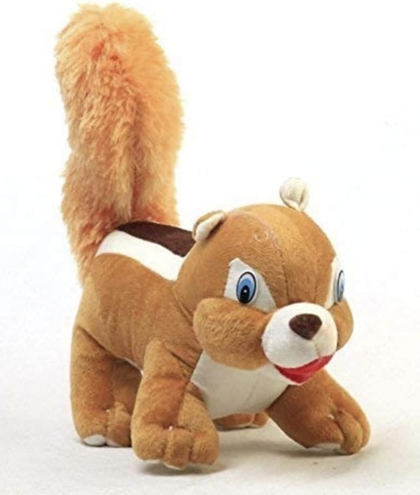 CASTEN (Gilahari) Kid's Cute Plush Animal Squirrel Soft Toy, 28cm