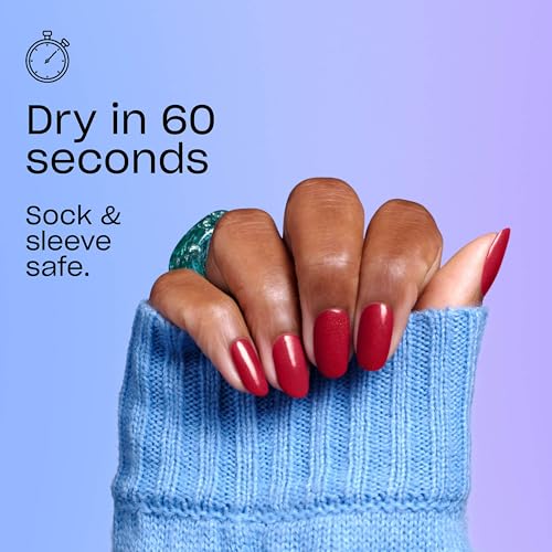 Image of O.P.I RapiDry Quick-Dry Nail Polish for Women - Fir Surely Fast, Creamy Smudge-Free Lacquer, 9ml