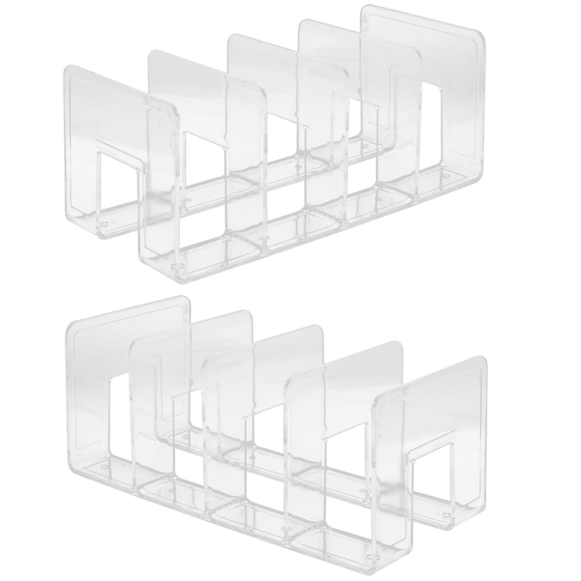 Serre-livres transparent de salon pour organiser vos étagères et décorer votre intérieur