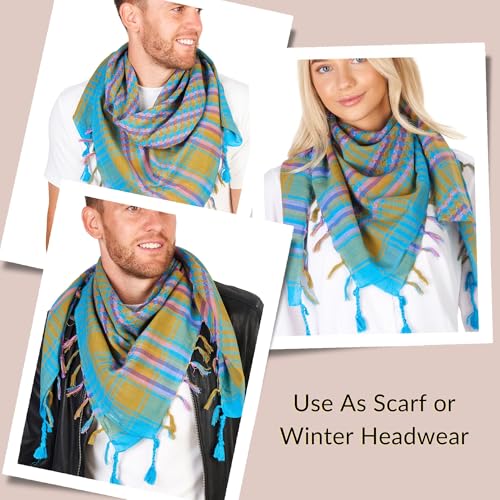 Image of Desert Shemagh Scarf - Stylish & Versatile Fashion Scarf for Men & Women