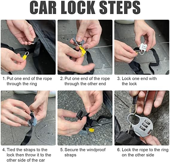 Miniatura 8 de Funda impermeable para coche de reemplazo para Toyota Tundra 2007-2025 CrewMax cama estándar (6.5 pies)  doble cabina cama larga (8 pies) 420D