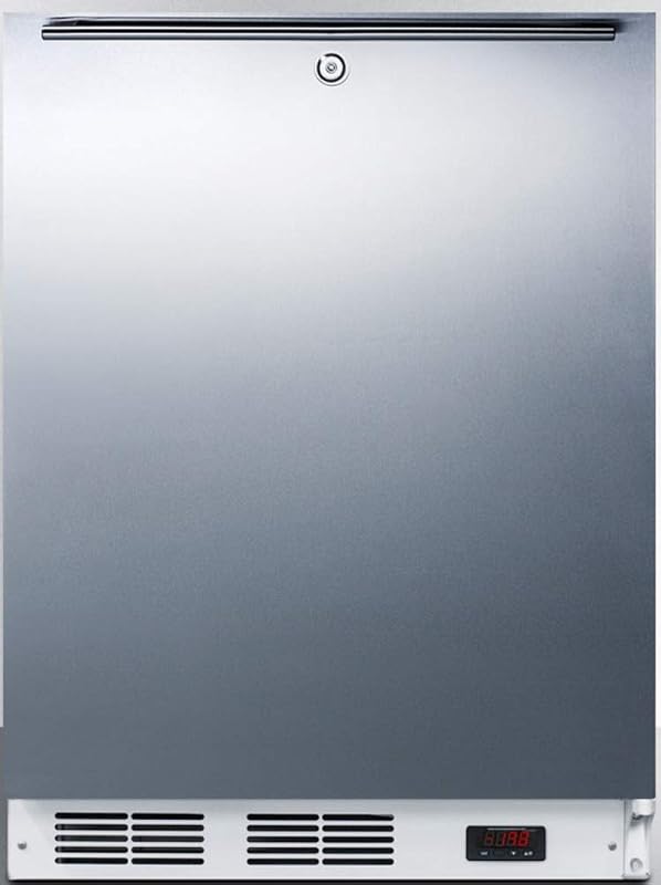 Summit VT65ML7SSHHADA Upright Freezer, Stainless Steel — 1 of 4