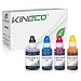 Produktbild Kineco 4 Tintenbehälter kompatibel für Brother BT6000 BT5000 für Brother DCP-T300 T500W T700W MFC-T800W