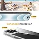 GOODVISH Handykette für iPhone 16 Pro Hülle mit Band (6.3) | Kameraschutz und Bildschirmschutz | | Necklace Handyhülle mit Schnur Schutzhülle für zum Umhängen | Transparent Case mit Kordel, Schwarz