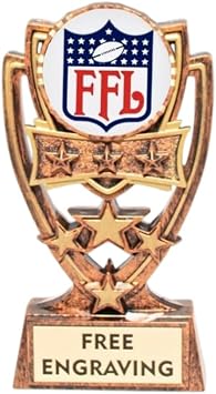 4 Star Fantasy Football Trophy