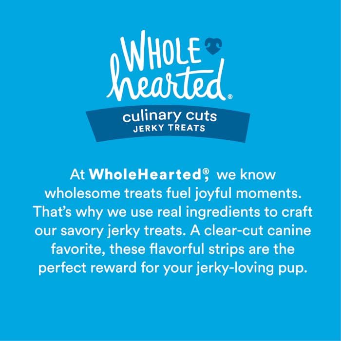 WholeHearted by Petco Culinary Cuts Salmon Recipe Jerky Dog Treats 16 oz.
