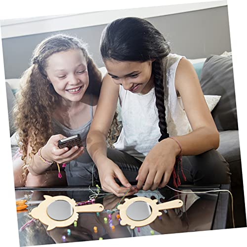 FAVOMOTO 30 Peças Espelho Faça Você Mesmo Brinquedo Para Crianças Espelho Infantil Pequenos Brinqued