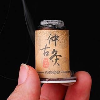 Moxibustion 30pcs Moxa Artemisia Tube Self-Stick Chinese Stickers Therapy Heating Acupuntura Point Warm Meridian