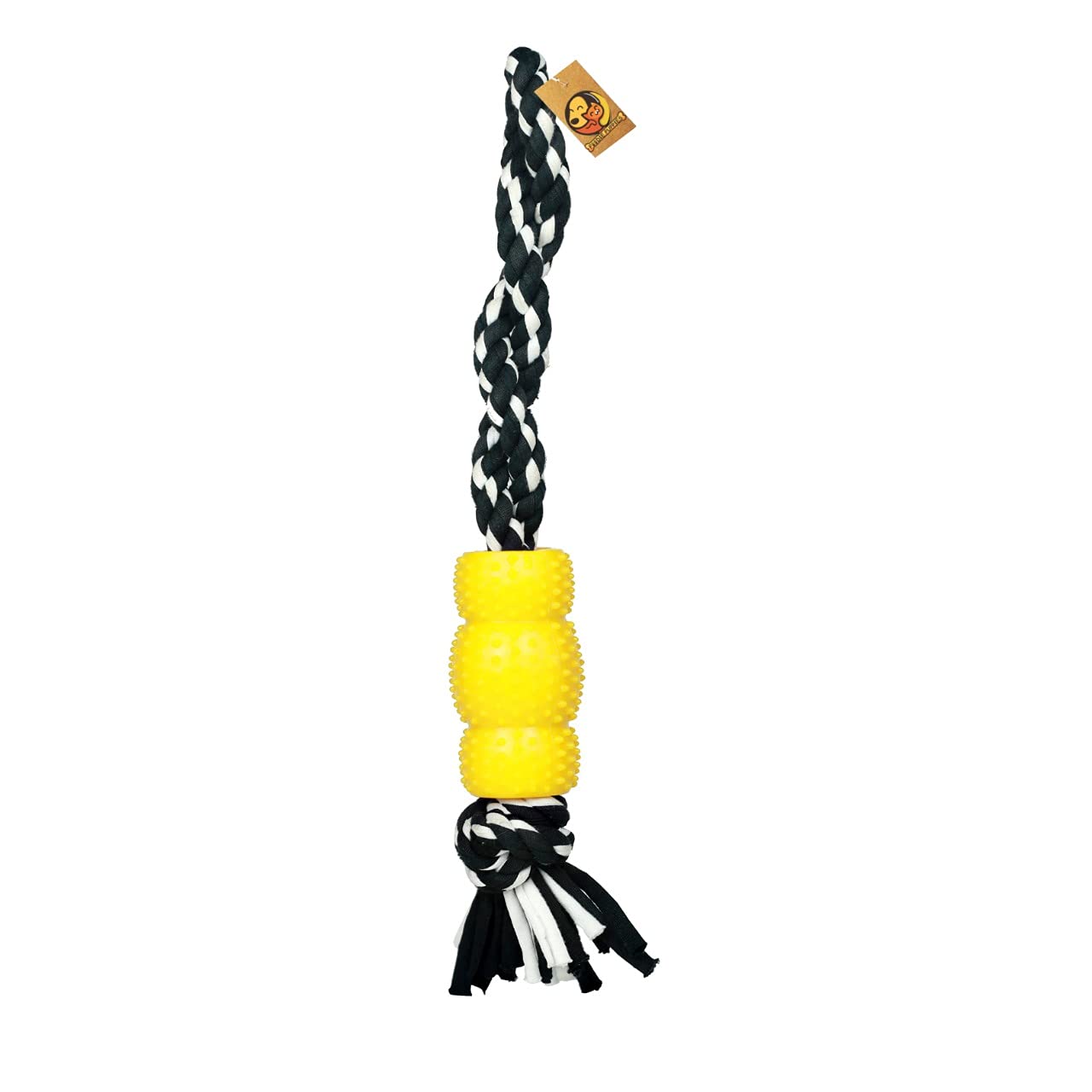 Foodie Puppies Durable Non-Toxic Black 2 String Teether Chew Toy (Color May Vary) | Chewing, Teething, and Training for Small to Medium Size Dogs and Puppies (B09BTZZC7S) Amazon Price History, Amazon Price Tracker