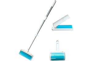 SUZZYVINE Sticky Washable Lint Roller for Pet Hair, Reusable and Effective