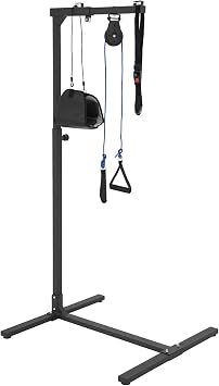 Bed Trapeze, Trapeze Bar for Bed Mobility, Free Standing Bar, Assisting Patient and Elderly Black