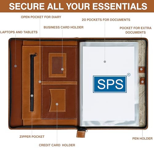 SPS Portfolio Multipurpose Brown File Folders - Image 4