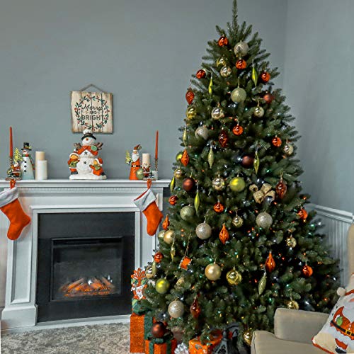National Tree Company DUH-65RLO Pre-Lit Artificial Full Christmas Tree thumb #4
