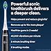 AURAGLOW Sonic Electric Toothbrush for Adults – Rechargeable, 40,000 VPM, 5 Modes, Removes 10x More Plaque, IPX7 Waterproof, Wireless Charging, 30-Day Battery, 2 Brush Heads & Travel Case