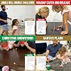Funwares 24 Days of Christmas Games - Complete Advent Calendar, Christmas-Themed Minute to Win It Challenges for Kids, Teens & Families, 2-12 Players, Ready to Play Right Out of the Box!