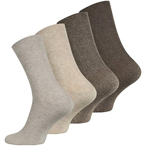 VCA 8 Paar Herren Socken mit Komfortbund ohne Gummi Cover