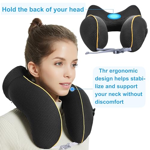 Almohada inflable para cuello tamaño grande ergonómica miniatura 7