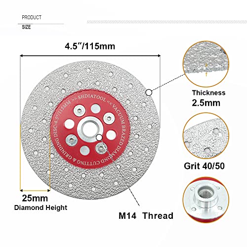 Forets diamant et disque diamant 115mm SHDIATOOL pour percer sans casser le carrelage - 7