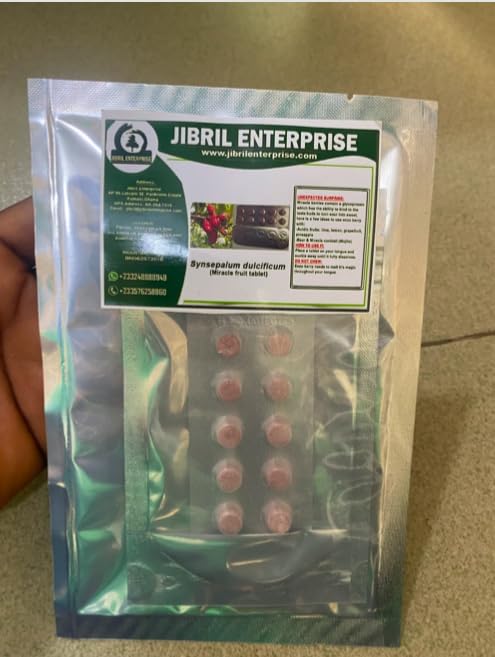 Synsepalum dulcificum(Miracle Fruit Tablet) 1 blister(10 candy count) 100% natural and organic (2)