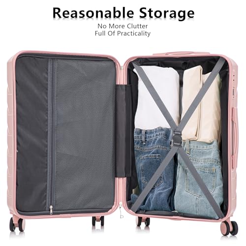 Image of 3-Piece ABS Hardshell Luggage Set - Lightweight, Tough & Scratch-Resistant