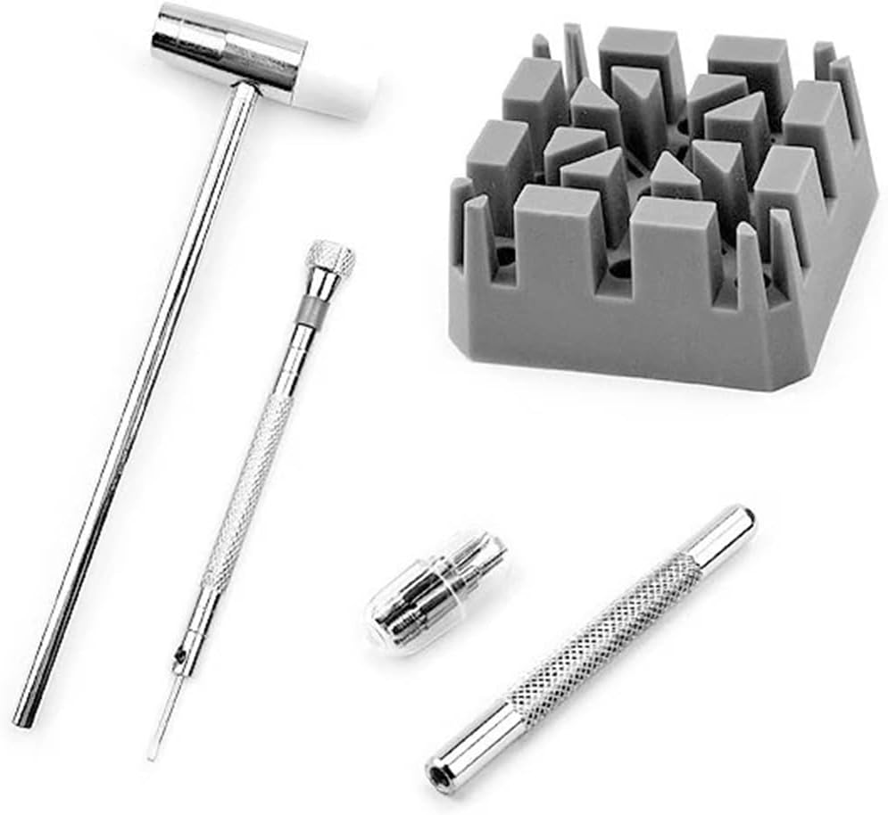 1PCS Watchband Link Pin Tool Metal Watch Repair Adjusting Strap with 2 in 1 Bracelet Remover