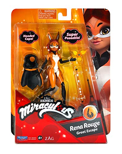 Bandai - Miraculous Ladybug - Mini-Puppe 12 cm - Rena-Rouge - P50404 – Bild 3
