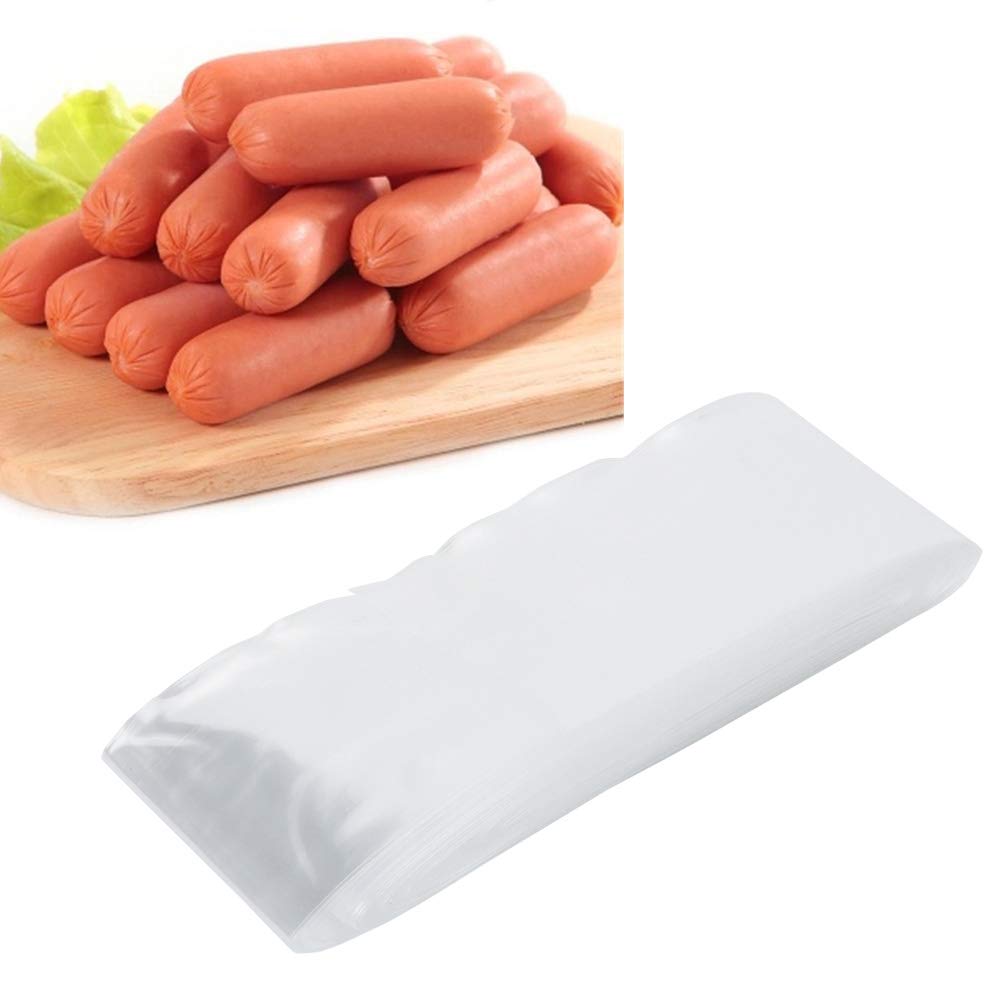 Fdit Boîtier à Saucisses en Plastique de Qualité Alimentaire 50 M x 50 mm pour Saucisses Faites Maison