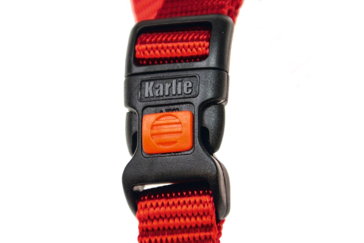 Karlie Art Sportiv Basic Adjustable Harness, 65-100 cm x 25 mm,Red, Large - Image 3