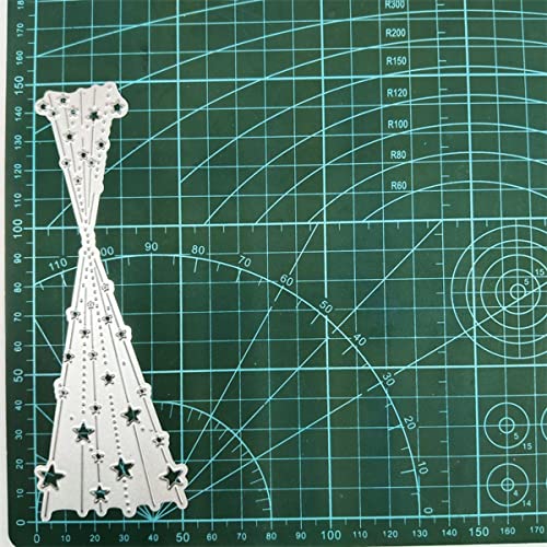 Bubble Spotty Line Metal Cutting Die Cuts Stars Spotty Line Dies Cut Stencils For Diy Embossing Card Making Decorative Paper Dies Scrapbooking #TOP1