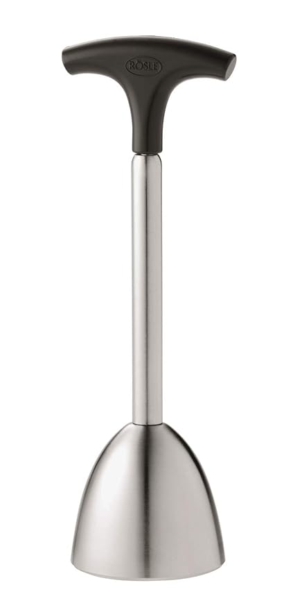 Rosle Stainless Steel Egg Topper with Silicone Handle