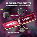 PULSKILL DDR5 RAM 32GB Kit (2x16GB) 6000MHz CL30 Desktop Memory - Low Latency, Compatible for Intel 700/600 Series (XMP 3.0) & AMD Ryzen 7000 (Expo) - UDIMM 288-Pin 1.35V Computer Memory - Image 5