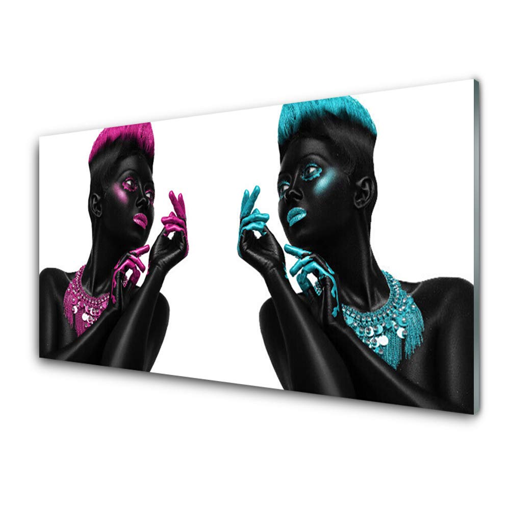 Impression sur verre trempé Tulup tableau mural facile à poser