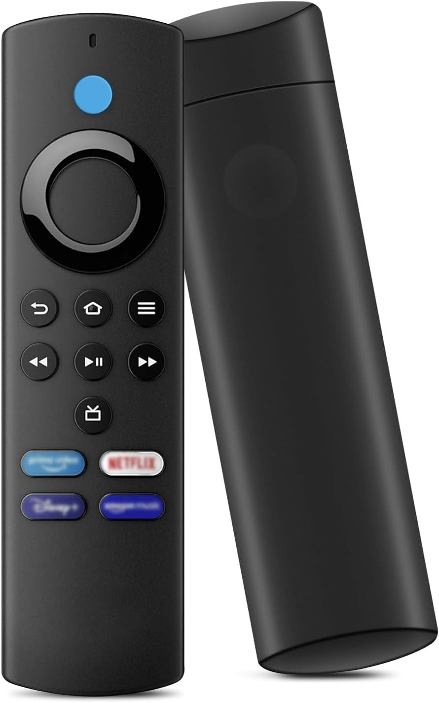 Telecomando di ricambio vocale, telecomando di ricambio con funzione vocale, adatto per Smart TV Stick 2nd Gen & 3rd Gen & 4K & Lite, adatto per Smart TV Cube 1st Gen & 2nd Gen.