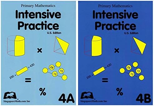 Primary Math Intensive Practice 4A and 4B