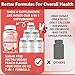 Calcium 1200mg Magnesium Zinc Gummies with Vitamin D3 K2 Magnesium Glycinate 400mg Supplements with Probiotic Calcium Citrate for Women and Men Bone & Teeth & Immune Support Sugar Free - 60 Gummies