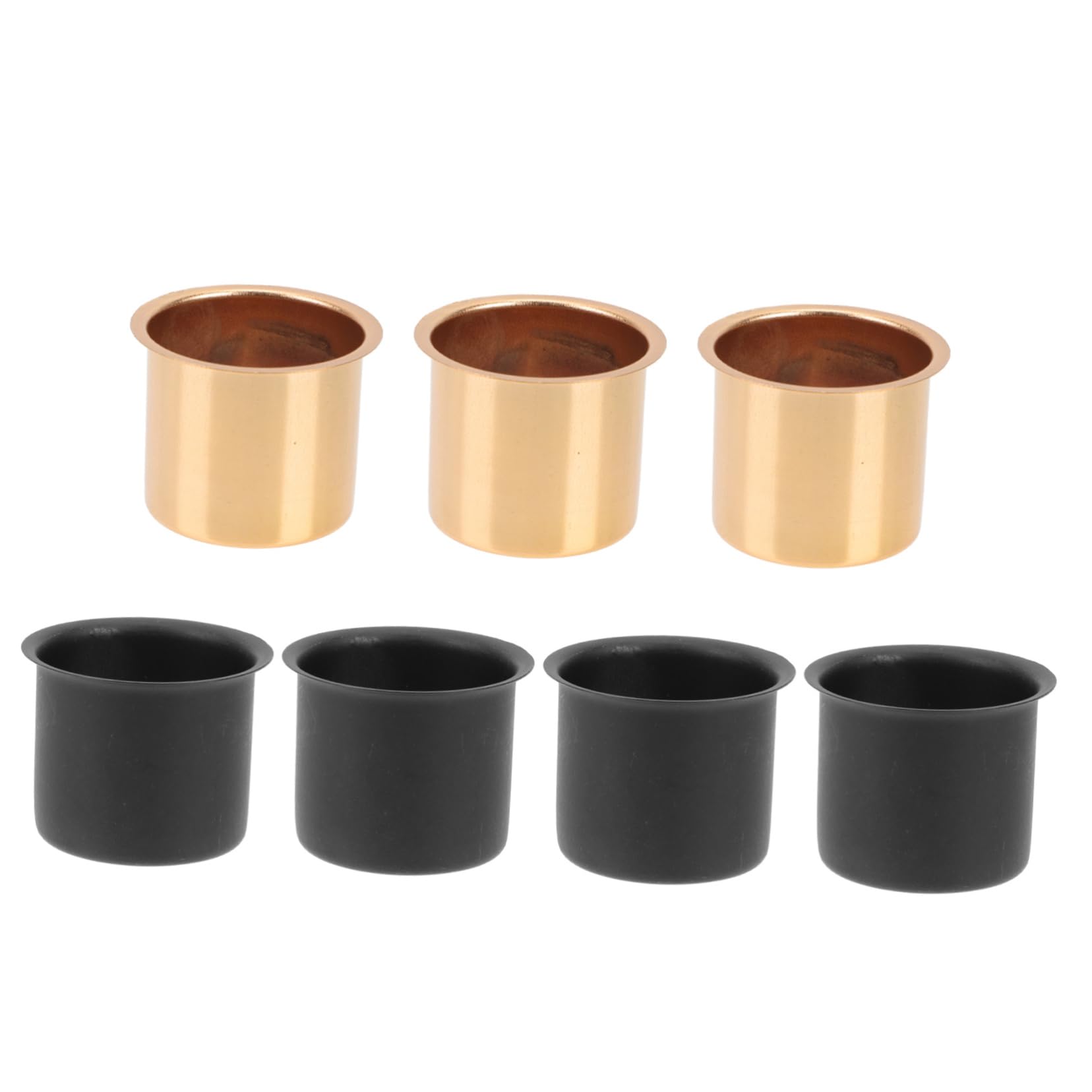 COHEALI 1set Light Holder Cups Durable DIY Lamp Base Accessories for Pendant Desk and Floor Lights Easy to Install Sturdy Screw Mounts for Home and Commercial Use 7pcs