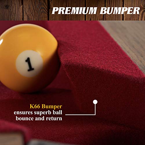 Image of Barrington Billiards Drop Pocket Pool Table with Complete Accessory Set