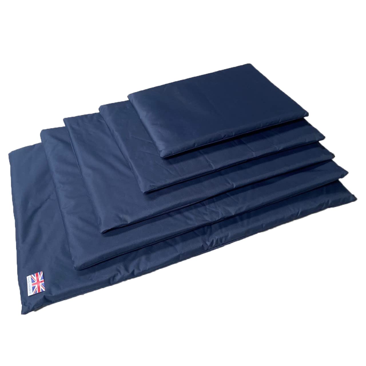 SoulPet Blue Dog Bed For Cage & Crates Waterproof Hygienic Bedding Mat. Small: 61cm x 46cm x 5cm (24in x 18in x 2in)