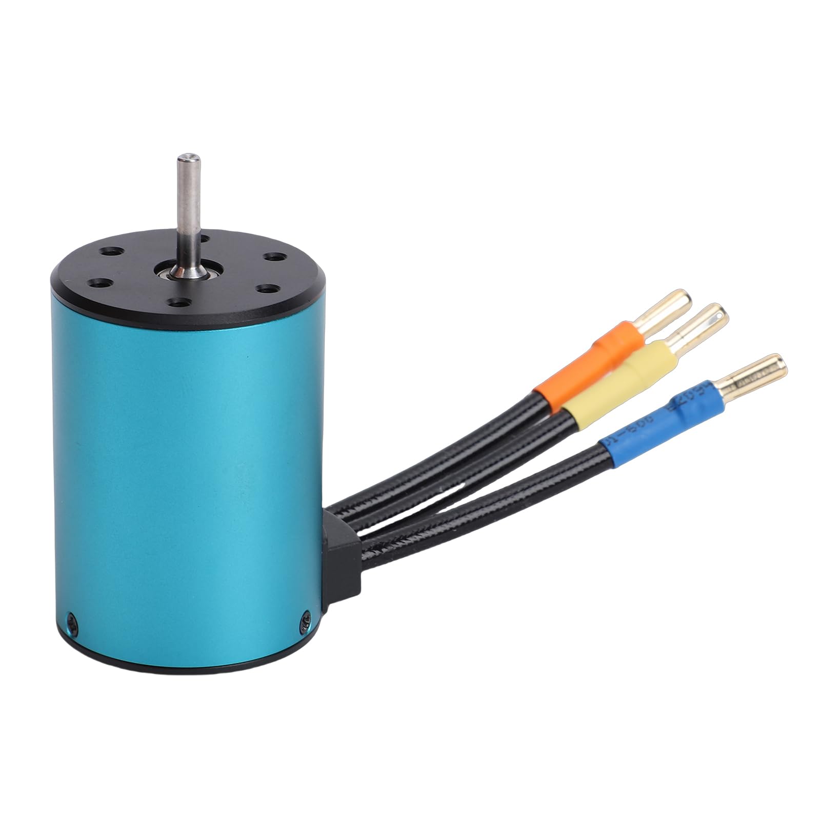 CHICIRIS Motor sin Escobillas RC, Carcasa de Aluminio, Motor de 4 de Alta Potencia de 900 W para Actualización de Coches y Camiones RC a Escala 1/10 (4000KV)