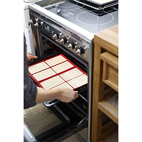 Lekue Silicone Waffle Mold, Model # , Red, Set Of 2 #TOP3