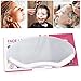 Kalolary 50 PCS Salon Shield, Trasparente per gli Occhi Copertura del Viso da Parrucchiere