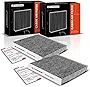 A-Premium 2-PC Cabin Air Filter with Activated Carbon Compatible with Honda CR-V CRV, Civic, Odyssey, Fit, HR-V HRV, Insight, CR-Z CRZ, Clarity & Acura MDX, RDX, TLX, Integra, Replace# 80292TF0G01